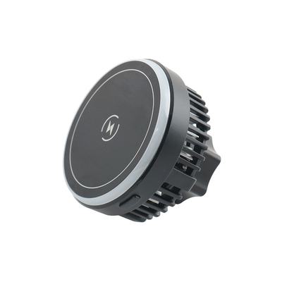 15W auto draadloos oplader Magnetisch type met LED-licht en koelmiddel
