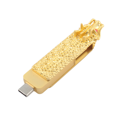 Draakvormige Type C en USB Flash Drive met snel lezen en schrijven 3.0 usb