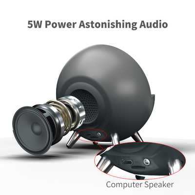 15W snel opladen draadloos oplader met Bluetooth-luidspreker en licht 131*75*146MM