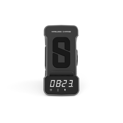 Met Bluetooth luidspreker draadloos oplader met klok en snelle oplader