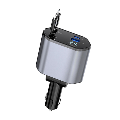 USB-C-uitgang 5V/3A snellader voor auto's voor 12-24V nominale spanning