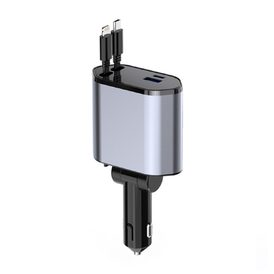 Super Fast Charging MAX 100W Type C Autolader voor 12-24v Nominale Spanning