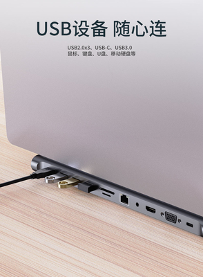 Uitbreidbare vormen Compact USB 3.0 Adapter voor PC Computer 11 In One