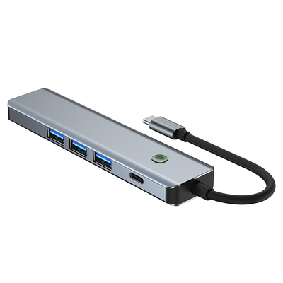 Multifunktioneel datacentrum USB C Hub Smart Adapter met 5 Gbps overdrachtssnelheid