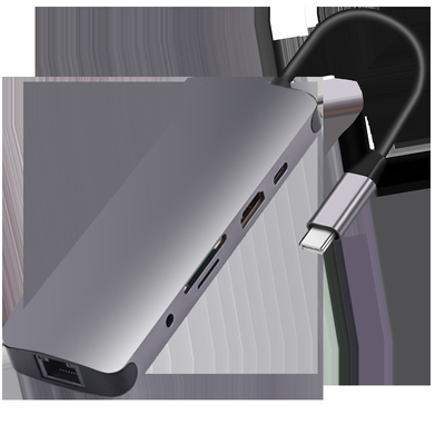 USB 3.0 Station USB C Hub Smart Adapter / geheugenkaart Hub met 5 Gbps gegevensoverdracht