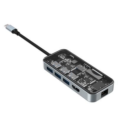 Gepersonaliseerd merk De professionele Aluminium Card Reader Hub voor verbeterde workflow