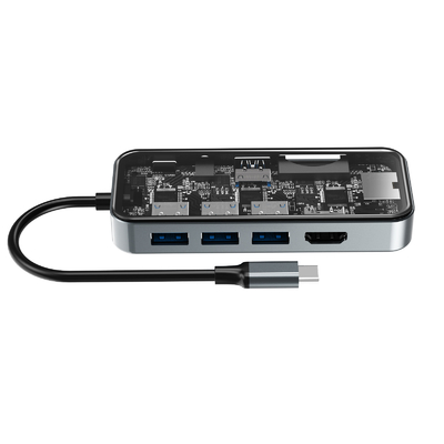 Professionele Aluminium Card Reader Hub voor een verbeterde werkstroom