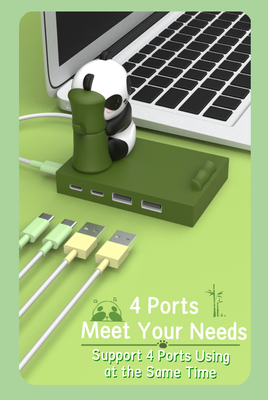 Chic 5Gbps USB C naar USB A Station USB C Hub Smart Adapter OEM Ports Hub Met HDMI