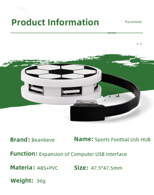 Open Mold Pvc USB Hub Voor Home Data Transmission Op maat gemaakt Promotiegif