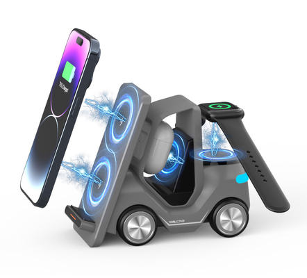 4 In1 15W Charging Station DC5V/1.2A voor het opladen van 3 apparaten