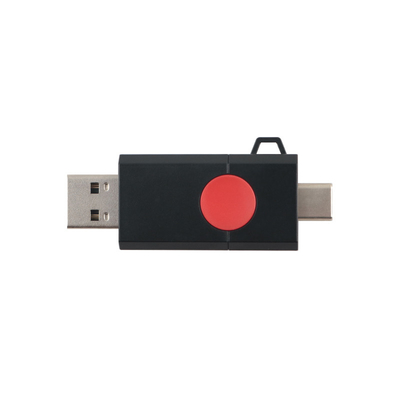 USB 3.0 en Type C flash drives met een flash met plastic afmeting en een aangepast logo