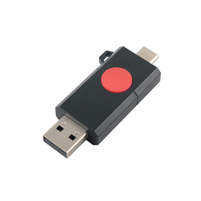 USB 3.0 en Type C flash drives met een flash met plastic afmeting en een aangepast logo