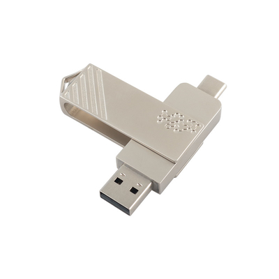 Metalen Type C Twist in de vorm van Fast Speed USB Flash Drive 3.0 en USB 2.0 en Type C
