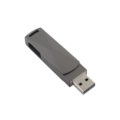Gun Black Metal Type C USB-flashdrive met snelle snelheid 3.0 en 3.0 twist-vormen
