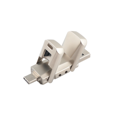 USB 3.0 en Type C flash drives met metalen A-flash en aangepast logo