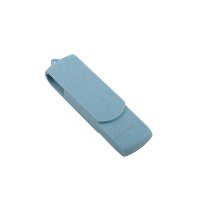 Herbruikbare materialen USB-flashdrive met type C U schijf voor gegevensopslag