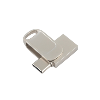 Metal Dual USB Flash Drive met wachtwoordbescherming en snelheid Type C compatibiliteit