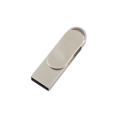 Waterdicht metalen USB PD flash drive met zilveren USB 2.0 USB 3.0 en type C