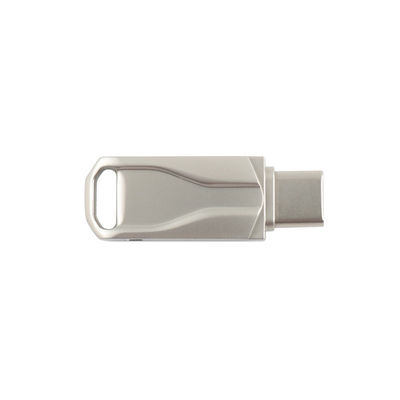 USB 2.0 en Type C Metal Flash Drive Print of Laser Logo voor het verenigen en beveiligen van gegevens