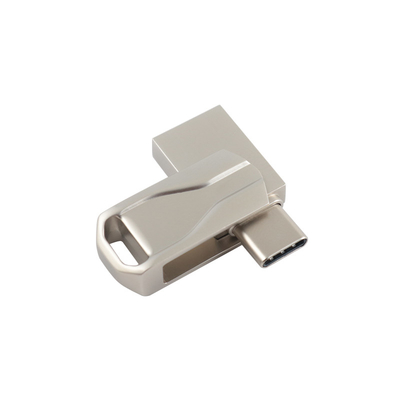 USB 2.0 en Type C Metal Flash Drive Print of Laser Logo voor het verenigen en beveiligen van gegevens