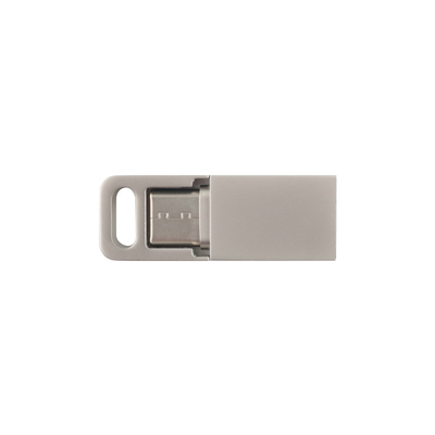 Metalen USB 3.0 en Type C Flash Drive Met Type C Kan Laser Logo One Face Do Promise