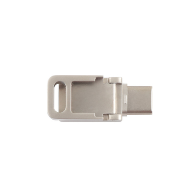 Metalen USB 3.0 en Type C Flash Drive Met Type C Kan Laser Logo One Face Do Promise