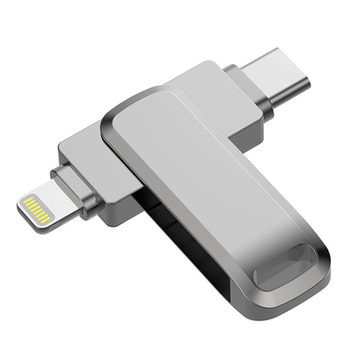 Waterdichte OTG USB Flash Drives Voor USB3.0 en USB 2.0 Interface En Type C Ondersteuning