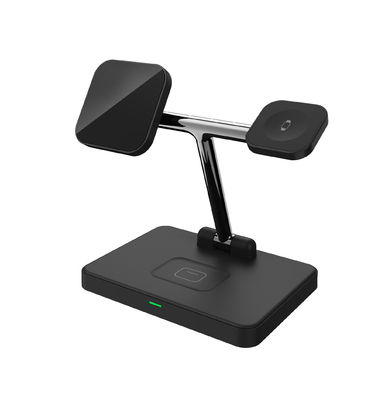 3 in 1 snel opladen Verticaal draadloos opladen voor iPhone oortelefoon IWatch