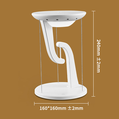 Opvouwbaar draadloos oplader 240*160 mm Grootte met LED en opslagcapaciteit