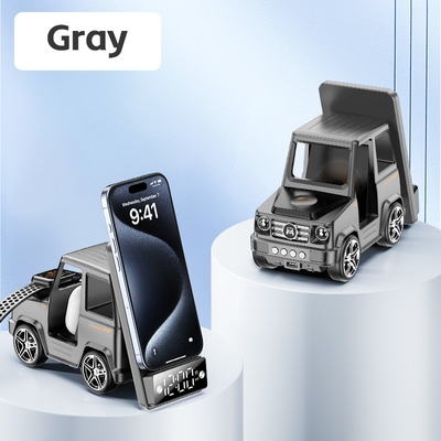 Cool Auto Grijze Kleur Draadloos Charger Snel opladen Voor iPhone Airpods IWatch