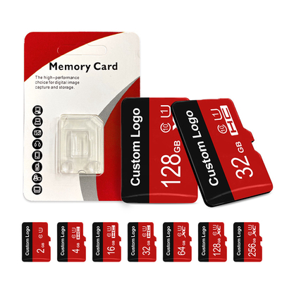 256GB geheugenkaart C10 U1 en U3 met 3,0 20mbs Schrijfsnelheid voor camera en CCTV