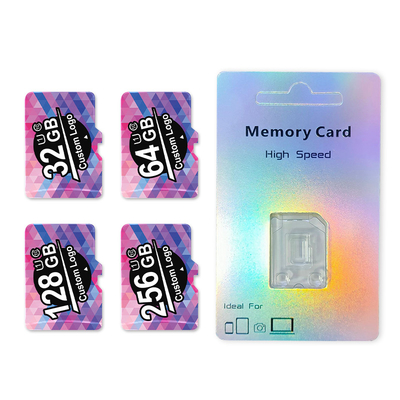 256GB geheugenkaart C10 U1 en U3 met 3,0 20mbs Schrijfsnelheid voor camera en CCTV