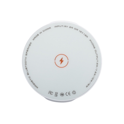 5V/2.1A Input Fast Charge Draadloos oplaadpad met ledlamp / luidspreker