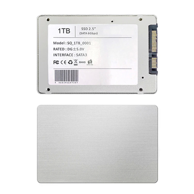 Bulk Computer 2,5 Gbps tot 10 Gbps SSD Interne harde schijven voor 0-70C-operatietemperatuur