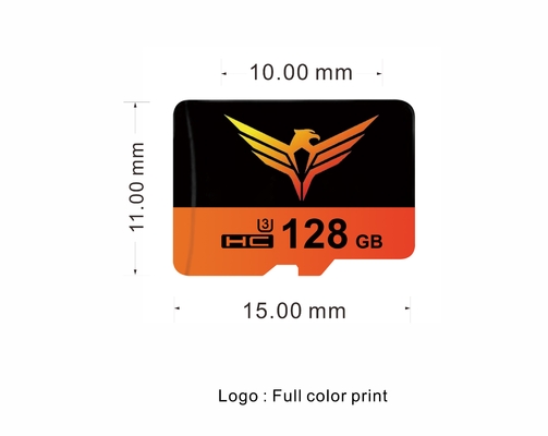 Gepersonaliseerde Micro SD voor Camera Flash Test Beache32 Schrijfsnelheid 3.0 20mbs Ondersteuning USB Case door OEM