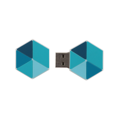 USB-flashstations met een capaciteit van 64 GB met 10 jaar gegevensbewaring en 2 uur aanpassing van het kunstwerk