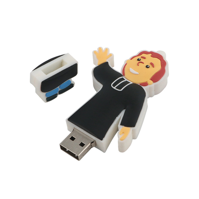 Ronde, op maat gemaakte, gepersonaliseerde USB-sticks met 10 jaar gegevensbewaring