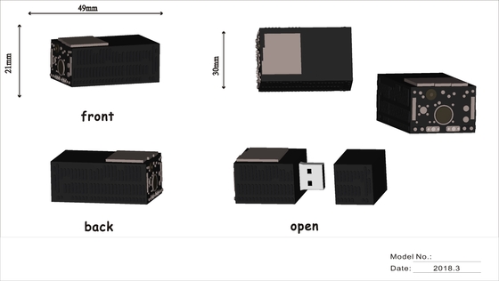 1 TB capaciteit Persoonlijke USB-flashstations UDP-flashgeheugen en gegevens vooraf geladen voor uw bedrijf
