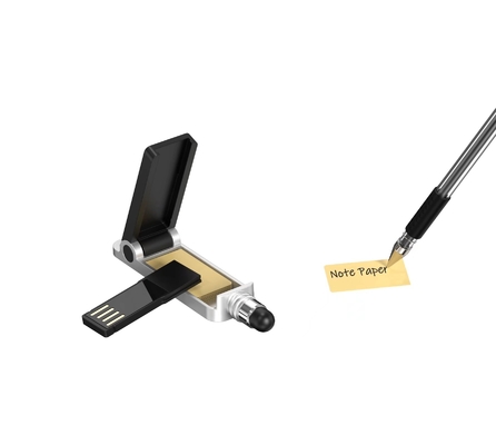 Speed Metal USB Flash Drive met Flash Test Alle geslaagd H2 of Beach32 Test Lees 15-20MB/s Zilver Op maat gemaakt