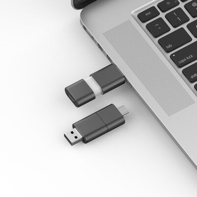 Vastgevoelige snelheid Type C met USB 3.0 en USB 2.0 Flash Drive
