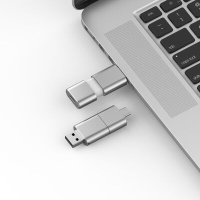Vastgevoelige snelheid Type C met USB 3.0 en USB 2.0 Flash Drive