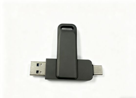 Pistoolzwarte lichaamskleur met matte USB 3.0 met type C, geschikt voor telefoon