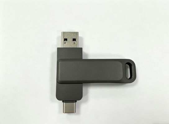 Pistoolzwarte lichaamskleur met matte USB 3.0 met type C, geschikt voor telefoon