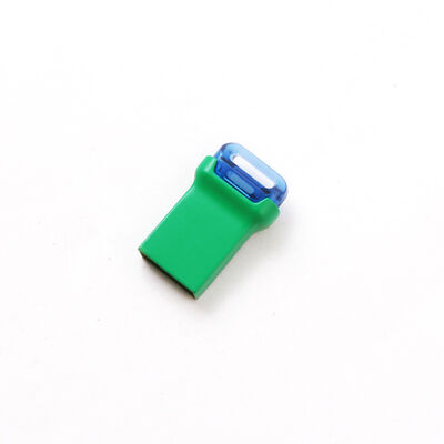 De groene Mini Udp Flash Drive van de Lichaamskleur Het Metaal USB Flash Drive kan op maat gemaakt Logo en Verpakking