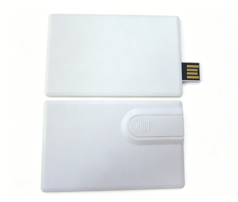 64GB 128GB creditcard USB stick met beide zijden volkleurig kunstwerk Printing Ideaal voor conferenties en zakelijke promoties