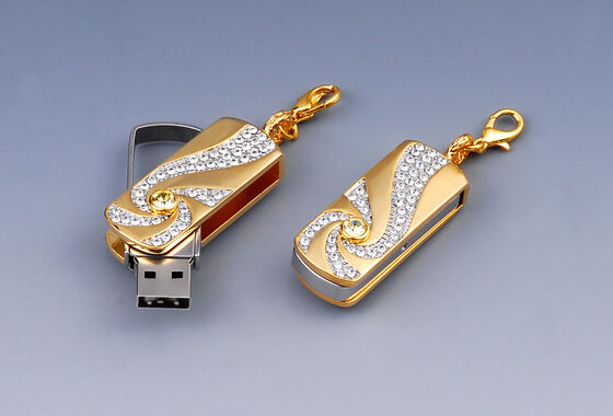 Necklace Shaped Crystal Usb Flash Drive 3 0 Portable Compact Device Perfect For Data Management And Quick File Sharing