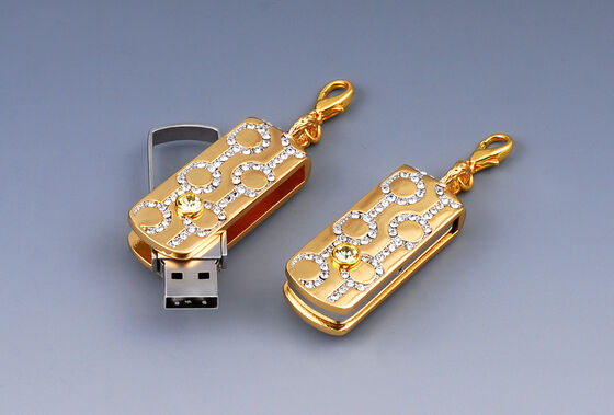 Necklace Shaped Crystal Usb Flash Drive 3 0 Portable Compact Device Perfect For Data Management And Quick File Sharing