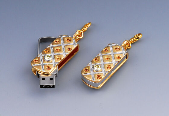 Necklace Shaped Crystal Usb Flash Drive 3 0 Portable Compact Device Perfect For Data Management And Quick File Sharing