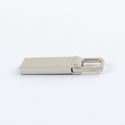 Ondersteuning van wachtwoordopstelling Metalen USB-flashdrive met USB 2.0-schrijfsnelheid van 8 tot 15 MBS voor duurzame gegevensopslag