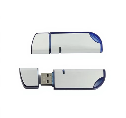 USB 2.0 Plastic USB Flash Drive met schrijfsnelheid van 4 tot 10 MB per seconde, perfect voor veilige back-up en overdracht van gegevens